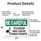 Signmission Safety Culture Sign, 24 in Width, Aluminum, Rectangle OS-2PACK-BC-A-1824-L-10072 - alternate 6
